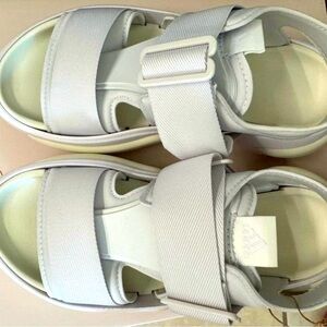 Brand new size 7 white Adidas Mehana sandals.